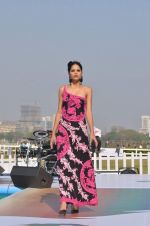 Model walk the ramp for Designer Azeem Khan showcases his latest collection at AGP Million Race in Mumbai on 19th Feb 2012 (159).JPG